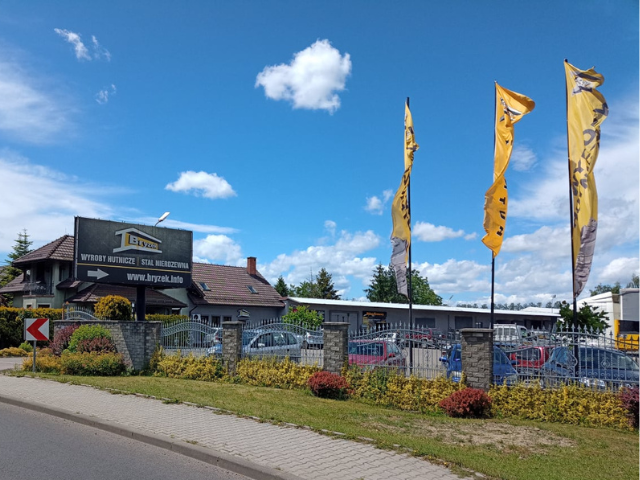 Siedziba F.H. Bryzek w Andrychowie – widok z zewnątrz